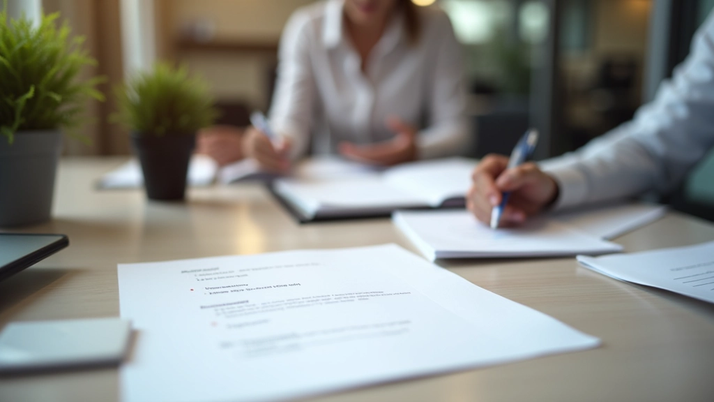 Processo colaborativo de coaching com documentação de objetivos e planeamento