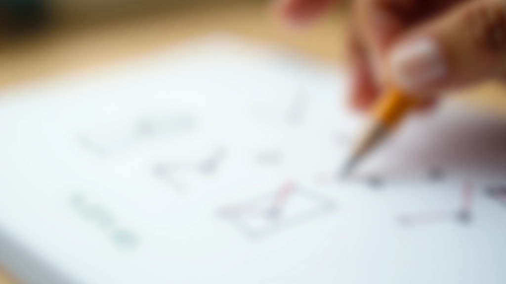 Anotações manuscritas com objetivos e riscos de progresso, lápis vermelho, superfície clara, luz natural de janela