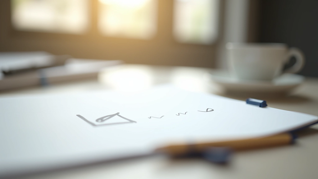 Mão escrevendo em caderno, planejador pessoal aberto com anotações detalhadas, caneta e café sobre mesa de trabalho, planejamento visual